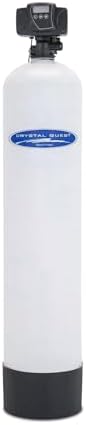 Crystal Quest Whole House Inline Water Filter | Fiberglass | Fluoride Filtration | Automatic Backwash | Leak Detector Valve | Oxidation System | Long Lasting by CrystalQuest