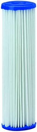 Pentair Pentek R30 Sediment Water Filter, 10-Inch, Under Sink Pleated Polyester Filter Cartridge, 10" x 2.5", 30 Micron by PENTAIRPENTEK