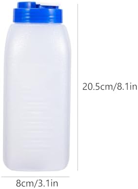 1000ml Plastic Water Pitcher for Juice, Portable Leak-Proof Jug for Parties - Image 2