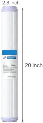 6pcs 20 Inch UF Hollow Fiber Membranes Filter, 0.01 Micrometers High Flow Membrane UF, for Sink Replacement Water Filte - Image 2