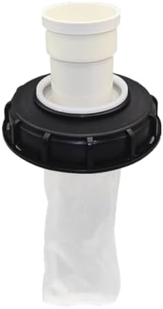 IBC Connector Filters,IBC Tank Cover 6.50 inch Straight IBC Cover Nylon Plastic Reusable Lightweight IBC Tote Filter for Rainwater Tank, Standard - Image 5