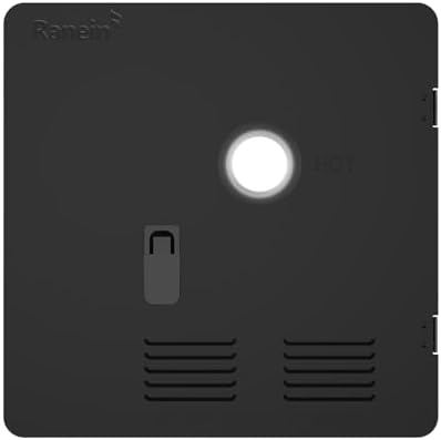 Ranein RV Water Heater Door Kit, 18x18 Inches Black Panel, Compatible with Ranein Models Only by Ranein