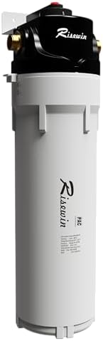 20'' Whole House Water Filter System with Bypass, 4 Modes, Freeze Proof, High Flow, Removes Iron, Sediment & Rust | Pre-Filtration System for Well Water & Large Houses (Single Stage, Black) by Risewin