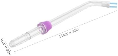 2pcs Oral Irrigator Cleaning Heads: Replacement Water Flosser Nozzles - Flossing Jet Tips Irrigator Tips for Implants Braces Home Or Travel Use - Image 2