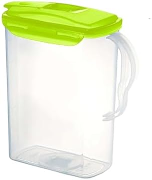 LocknLock Aqua Fridge Door Water Jug | Clear Pitcher | BPA Free Plastic Pitcher with Lid | 3 Quart Pitcher with Lid for Water, Juice, Tea & More Beverages, Green - Image 2