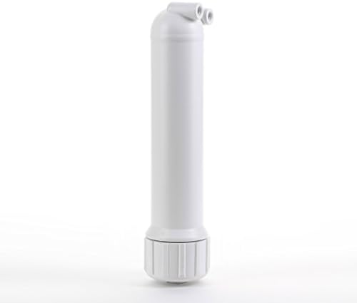 Hydronix MH03-1812WH-QC Quick Connect RO Membrane Housing for 30, 50, 75, 100 & 125 GPD membranes - White, 1/4" QC Ports by Hydronix