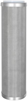 Stainless Steel Cleanable Wire Mesh Filter Cartridge 10”Length,2.5"OD(200 Micron) by Amwater
