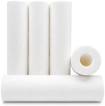 5 Micron Sediment Water Filter 10 x 2.5 Inch, 5 Pack by WELCOMETOOVAVELORA