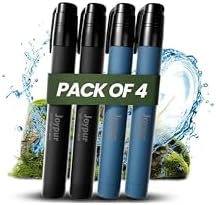 Portable Water Filter Straw Survival, Essential Camping & Hiking Gear, Water Purification Straw for Travel, Biking and Emergency Preparedness by Joypur