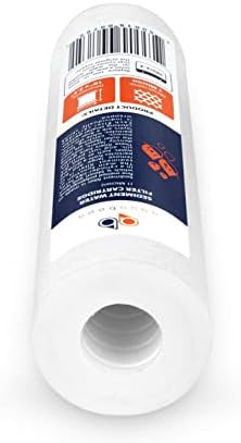Aquaboon 10” x 2.5” Whole House and Reverse Osmosis Sediment 1 Micron Water Filter Cartridge | COMPATIBLE WITH: Culligan P1, Pentek P1, PD-1-934, P5, AP110, WFPFC5002, CFS110, RS14, WHKF-GD05 (4-PACK) - Image 3
