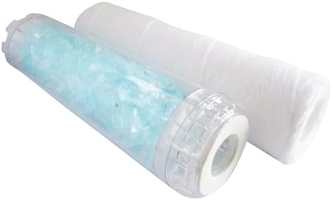 AQUAWATER 105010 Kit Performance-Lot de 2 Cartouches (1 Filtration + 1 anticalc/Corr)-Durée 12m, Plumbing Fixture, Grey - Image 4