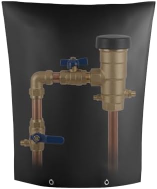 16"Wx20"H Backflow Preventer Insulation Cover, Sprinkler Covers for Outside by Quoyiyo