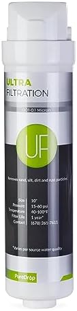 PureDrop FUFM1 Ultra-Filtration Under Sink Water Filter Replacement Membrane, Replacement Water Filter Cartridge for CUW4, 1 Pack by PureDrop