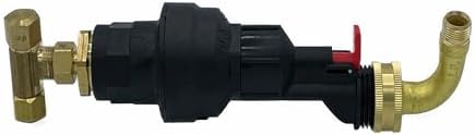 Water Block Automatic Toilet Leak Detector & Shutoff Valve Kit - Stops Leaks, Prevents Floods & Property Damage, Saves Money & Conserves Water - Includes Fittings - Tight Space Horizontal Installation by Unknown
