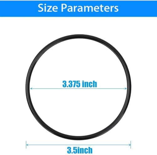 Water Systems Replacement ORing for ROES-50 3.5" OD Reverse Osmosis Water Filter Housings, O-Ring 6 pcs - Image 2