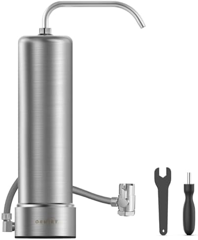 Countertop Water Filter, Stainless Steel 8000 Gal Filtration System by OEMIRYWaterFilterSystem