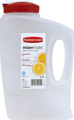 Rubbermaid 1776502 1 Gallon Seal'n Saver Pitcher, Clear by Rubbermaid