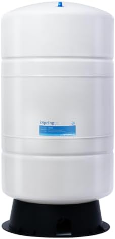 iSpring T20M 20 Gallon Pre-Pressurized Tank for Reverse Osmosis (RO) Systems with 14 gallons of Water Storage Capacity, White by iSpring