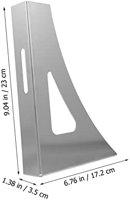 Stainless Steel Water Heater Wall Bracket Pair, Hollow Support - Image 6