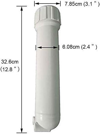 HUINING RO Membrane Housing for Residential Reverse Osmosis Membrane Water Filter Cartrige Replacement for Home Drinking Water Filtration System Household - Image 3