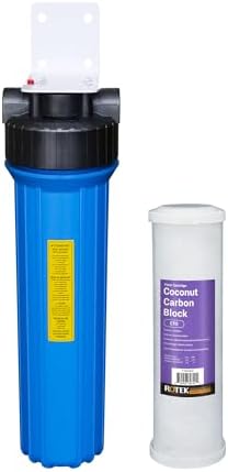 Rotek Water Systems Whole House Water Filtration System | 1-Stage Water Filter System | ACB | Clean Water | Carbon Block Filter | 20 Inch by RotekWaterSystem