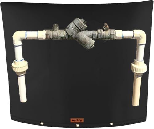 Backflow Insulated Cover for Well Pressure Tank/Well Pump by Aprllolg