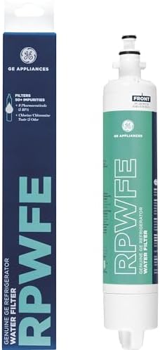 GE RPWFE™ Refrigerator Water Filter, Genuine Filter, Guaranteed Fit, 1-pack by Unknown