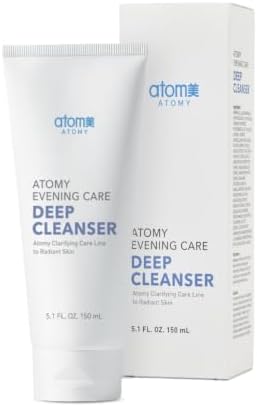 A.TO.MY Evening Care Deep Cleanser Cream, 150ml x 2 Pack, Makeup Removing Facial Cleanser, Botanical Ingredients, Made in Korea - Image 2