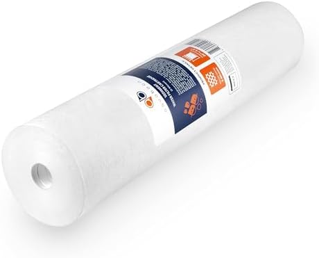 Aquaboon 5 Micron 20 x 4.5 Whole House Water Filter Replacement Cartridge Set: CTO, KDF, Sediment for 3-Stage Water Filtration System 2 Pack - Image 3