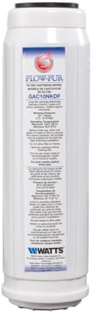 Watts Flow-Pur GAC/KDF RV 10" Inline Filter POE12DSA1KDF 5 Micron by WattsPremier