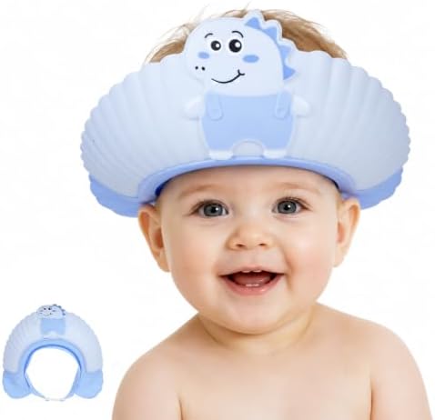 Baby Bath Visor Baby Shower Cap Shield Soft Adjustable Hair Wash Hat by Unknown