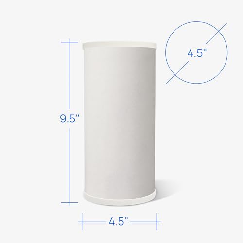 Culligan RFC-BBSA Whole House Water Filter, 10 x 4.5 in, 25 Micron Carbon - Image 3