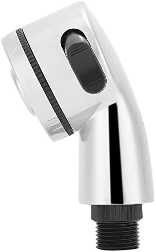 Salon Shower Head, Handheld High Pressure 2 Mode Water Saving Filtered Spray Head for Shampoo Bed Pet Bath Chrome Engineering Plastic Stainless Steel 1 Pack - Image 2