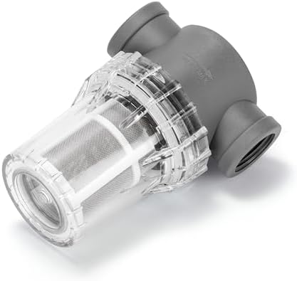 3/4'' Female NPT in-Line Strainer - Garden Hose Filter for High Pressure Washer, Sediment Filter with 60 Mesh Stainless Steel Screen (3/4'' 60 Mesh) - Image 3