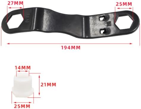 Rv Water Heater Drain Plug Angled Wrench, 7/8 and 15/16 Inch Sizes - Image 2