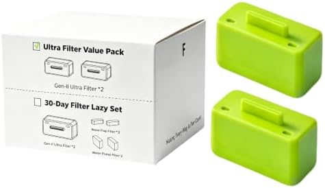FURBULOUS Cube EZ Automatic Animal Water Dispenser Ultrafiltration Filter (2 packs) by FURBULOUS