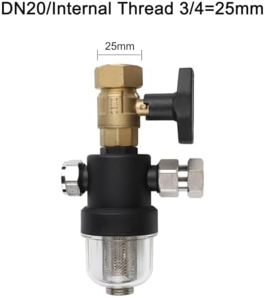 Magnetic Boiler Filter DN20 DN25 3/4" 1" Threaded Water Heating System - Image 3