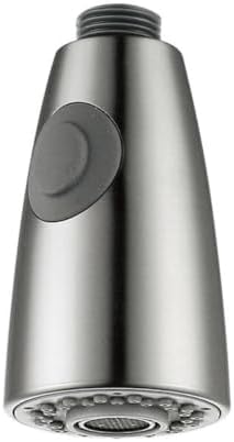 STOBAZA Pull Out Kitchen Faucet Sprayer Nozzle Modes Brushed Texture for Water Saving Easy Installation Replacement for Sink and Basin Taps by EaseLiving