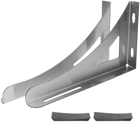Water Heater Bracket Support Pair Wall Mounted Stainless Steel by Alipis