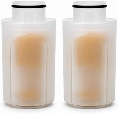 Vitamin C Shower Filter Replacement Cartridges, Lemon, 2-Pack by ZEVAREL