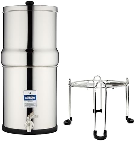 Survivor Filter Ultra Gravity Water Filter Stand - Durable and Stable Stainless Steel Stand for Gravity Fed Water Filtration System - Compatible with Big Berkey - Image 2