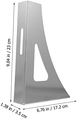 Stainless Steel Water Heater Wall Bracket Pair Hollow Load Bearing - Image 4