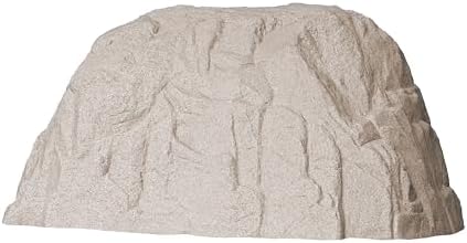EMSCO Group 2372-1 Natural Sandstone Appearance – Extra Large Lightweight – Easy to Install Fake Rock Landscape Boulder by EmscoGroup