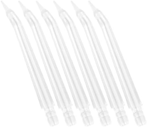 6Pcs Plastic Water Flosser Replacement Tips for Braces by Clispeed