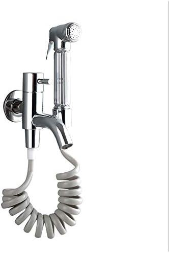JSEIAJB Stainless Steel Toilet Hand Held Bidet Faucet Sprayer Bidet Set Sprayer Guns Toilet Spray for Bathroom Self Cleaning Shower by Unknown