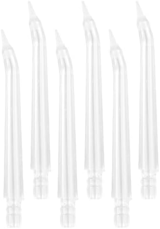 6pcs Replacement Nozzles for Flosser, Plastic Dental Irrigator Tips by YARDWE
