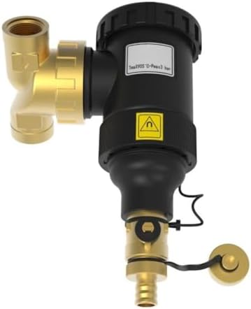 Boiler Water Filter And Magnetic Sludge Separator For HVAC Systems With Stainless Steel Mesh And DN20 To DN32 Threaded Connections(DN25/1 inch female) by Everythingyouneedishere