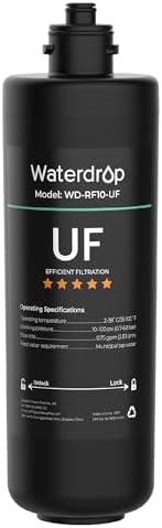 Waterdrop RF10-UF Water Filter Replacement for WD-10UA/10UA-UF/10UB/10UB-UF by Waterdrop