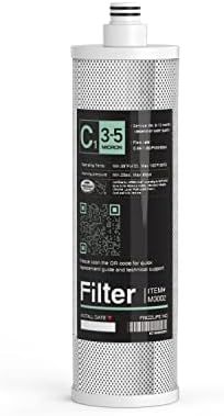 Frizzlife M3002 Replacement Filter Cartridge (C1) - Carbon Block Filter Cartridge - 2nd Stage For SK99, SP99, SK99 NEW and SP99 NEW Water Filter System by FRIZZLIFE