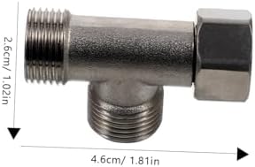 Water Heater Copper Adapter Three-way Connector for Efficient Water Flow Management - Image 2